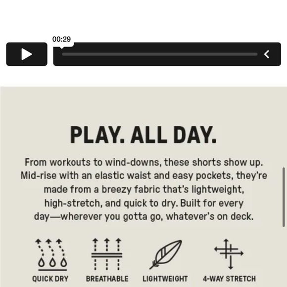 Fabletics All Day Shorts - Picture 3 of 6